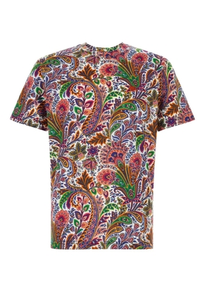 ETRO paisley-print T-shirt - White