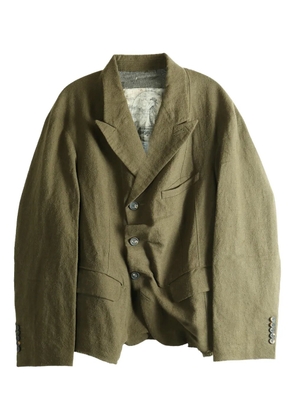 Ziggy Chen button-down blazer - Green