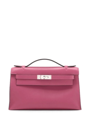 Hermès Pre-Owned 2018 Swift Kelly Pochette 22 handbag - Purple