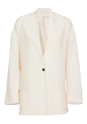 Isabel Benenato back-detail single-Breasted jacket - Neutrals