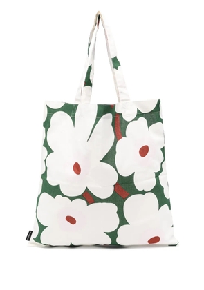 Marimekko Unikko-pattern tote bag - Green