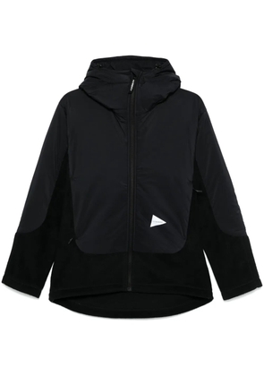 and Wander hooded jacket - Black