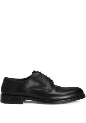 Dolce & Gabbana brushed derby shoes - Blue