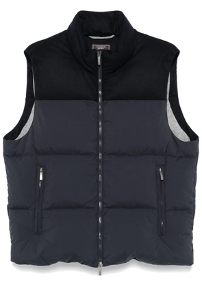 Peserico sleeveless down gilet - Blue