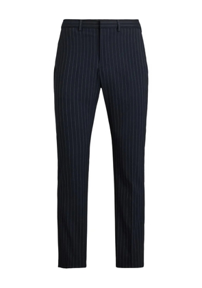 Polo Ralph Lauren pinstripe flat-front trousers - Blue