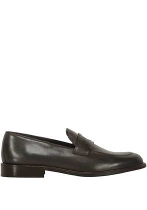 Bruno Magli leather loafers - Brown