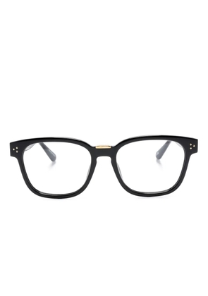 Linda Farrow Steffen square-frame glasses - Black