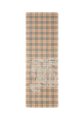 Burberry Signature knight motif scarf - Neutrals