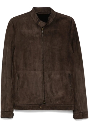 Salvatore Santoro suede jacket - Brown