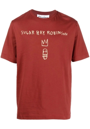 Études Studio Sugar Ray short-sleeve T-shirt - Red
