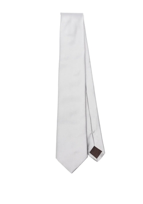 Canali silk tie - Grey