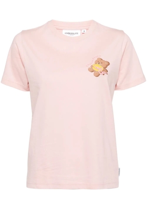 CHOCOOLATE logo cotton T-shirt - Pink