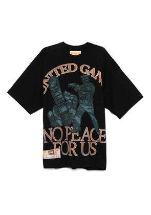 PDF graphic-print T-shirt - Black