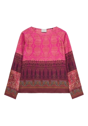 Pierre-Louis Mascia paisley-print shirt - Pink