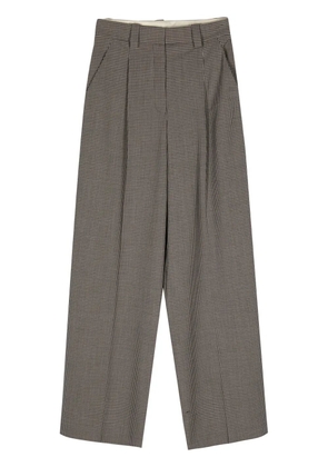 Alysi wide-leg trousers - Brown