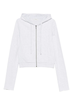 ENTIRE STUDIOS hooded zip-fastening sweatshirt - Grey