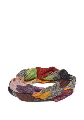 Missoni Pre-Owned twisted headband - Grey