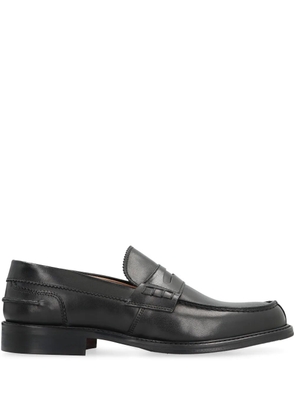 Bruno Magli leather penny loafers - Black
