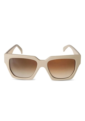 Kador Charlize square-frame sunglasses - Neutrals