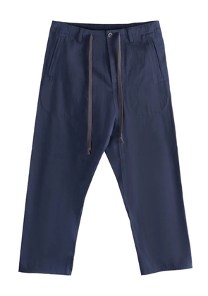 Uma Wang drawstring pocket trousers - Blue