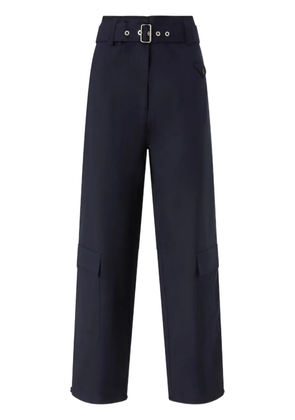 PINKO belted straight trousers - Blue