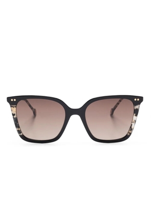 Carolina Herrera square-frame sunglasses - Black
