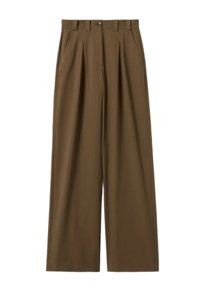 Claudie Pierlot pleated side-pocket trousers - Brown