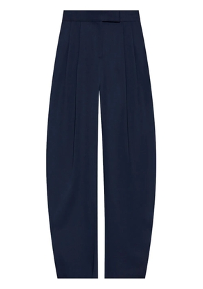 The Attico virgin-wool palazzo pants - Blue
