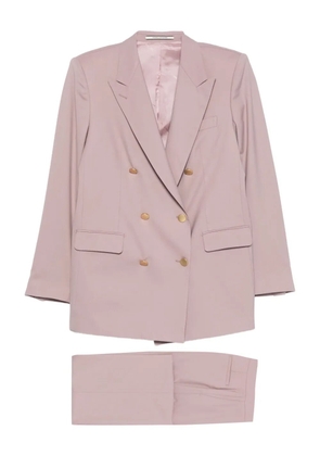 Tagliatore Jasmine double-breasted button suit - Pink
