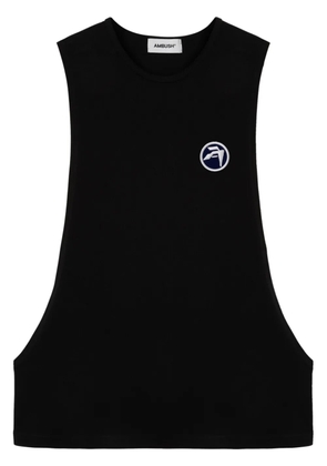 AMBUSH logo-patch vest - Blue
