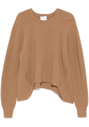 Nude wool sweater - Brown