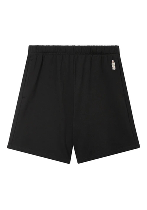 CHOCOOLATE cotton track shorts - Black