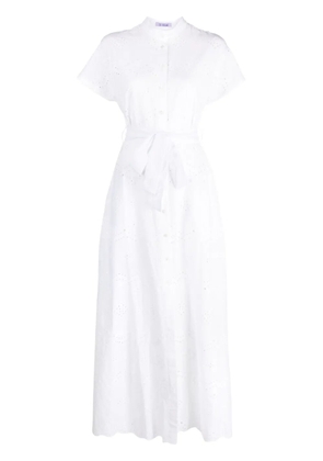 MC2 Saint Barth Keira broderie-anglaise maxi dress - White