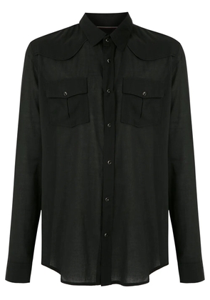 Osklen flap pockets shirt - Black