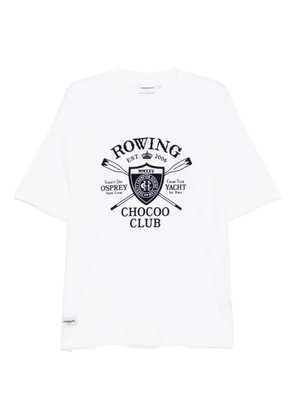 CHOCOOLATE embossed-printed T-shirt - White