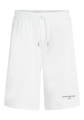 Tommy Hilfiger logo track shorts - White