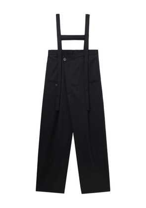 Enföld pinstripe suspender jumpsuit - Blue