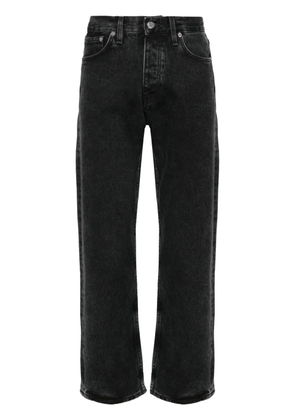 Sunflower mid-rise straight-leg jeans - Black