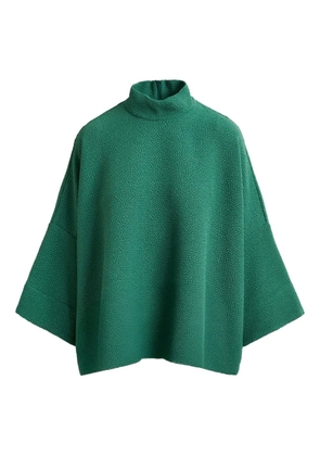Essentiel Antwerp high-neck blouse - Green