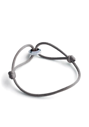 LOEV 14K recycled white gold Eternity Summer diamond bracelet - Silver