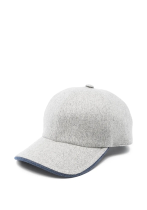 Barba felt baseball cap - Grey