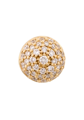 ALINKA 18kt yellow gold Black Caviar diamond stud earring - Metallic