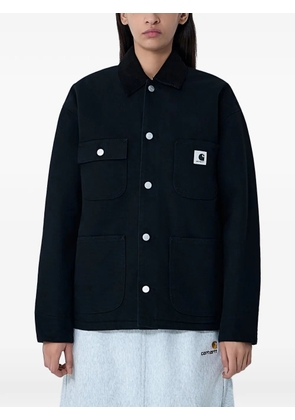 Carhartt WIP buttoned canvas jacket - Black