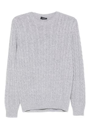 Cenere GB cable-knit wool-blend sweater - Grey