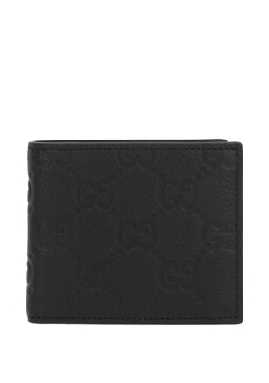 Gucci GG-monogram leather wallet - Black