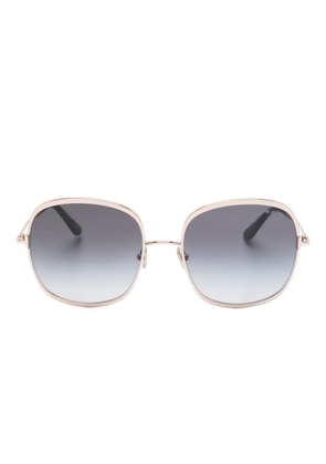 TOM FORD Eyewear Sofia round-frame sunglasses - Pink