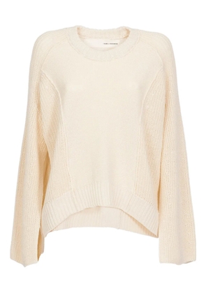 Isabel Benenato boxy sweater - Neutrals