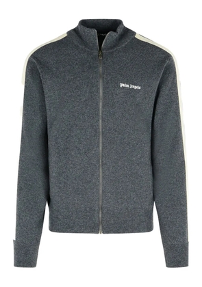 Palm Angels logo-print sweatshirt - Grey