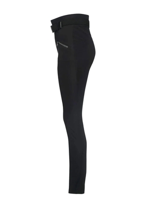 Toni Sailer belted zip-detail ski trousers - Black