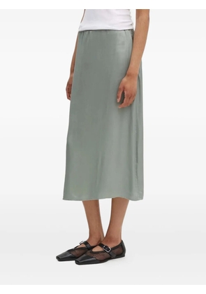 Marc O'Polo slip midi skirt - Green